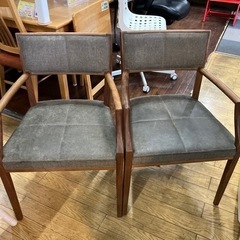 6/23値下げしました！🌕Moon🌕Time &Style ダイニング5点セット タイムアンドスタイル ダイニングテーブル チェア4脚 ウォールナット🪵無垢材🌳モダンデザイン NO.828 