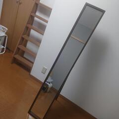 家具 ミラー/鏡 全身鏡 148×22cm