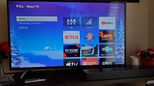 TCL 50 インチ 4K Roku TV。米国モデル。即時入手可能。