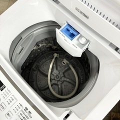 【超美品‼️】アイリスオーヤマ 2022年製 6.0kg全自動洗濯機 部屋干しモード ホワイト♪