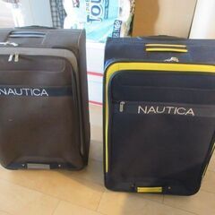 布スーツケース大きいサイズ2個、良い状態。