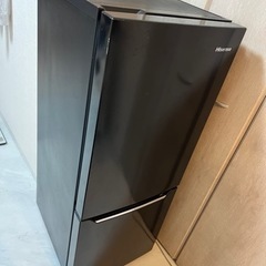 【ネット決済・配送可】冷蔵庫 ブラック ハイセンス　