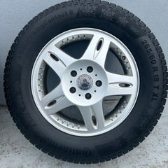 w463 ベンツ Gクラス 純正 アルミ、スタッドレス265/65-18