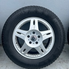 w463 ベンツ Gクラス 純正 アルミ、スタッドレス265/65-18