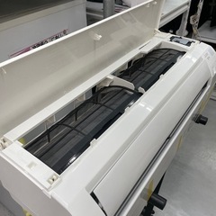 三菱/エアコン5.6kw】【2022年製】【200V⚠️】【18畳用】クリーニング 
