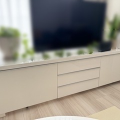 テレビ台　180cm　IKEA イケア　収納たっぷり　ホワイト
