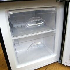 ニトリ 2ドア冷蔵庫 106L 2022年製 NTR-106BK Nグラシア ブラック 黒 右開き 100Lクラス NITORI 札幌 厚別店