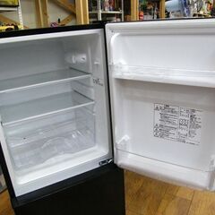 ニトリ 2ドア冷蔵庫 106L 2022年製 NTR-106BK Nグラシア ブラック 黒 右開き 100Lクラス NITORI 札幌 厚別店