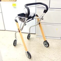 竹虎 歩行車 レッツゴー 117500 ウッドパターン 折りたたみ 歩行器 