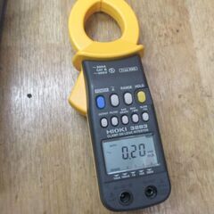 HIOKI 3283 クランプテスター 中古品 現状品 ケース/説明書付き 【ハンズクラフト宜野湾店】