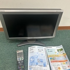 ジャンク品　SHARP 液晶テレビ　LC-20E6　家電 テレビ...