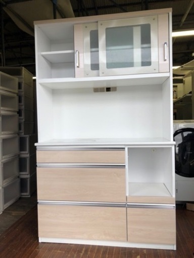 北九州市内配送無料 家具 収納家具 食器棚、キッチン収納