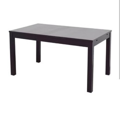 【新品】IKEA BJURSTA 伸長式テーブル 