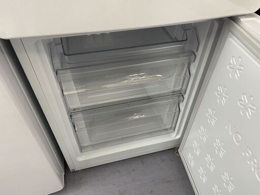 Haier 2022年製 148L 冷蔵庫 ハイアール JR-NF148B 2ドア ホワイト  