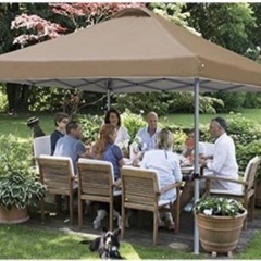 マスターキャノピー　タープテント　ワンタッチテント　サンシェード1枚付き　2.5m×2.5m 