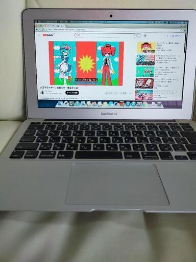 （交渉中）Macbook！手持ち最後のアイテム♬.*ﾟネット遊びにバッチリ 純正ケース付き 叩き売り 持って行って～ 充電器も付属