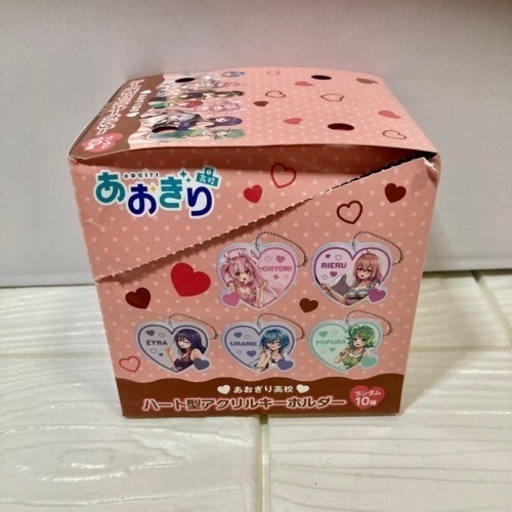 あおぎり高校×ドンキホーテ 限定コラボ ハート型アクリル  