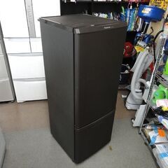 西岡店 冷蔵庫 168L 2019年製 2ドア パナソニック NR-B178W マホガニｰブラウン Panasonic 100Lクラス 右開き