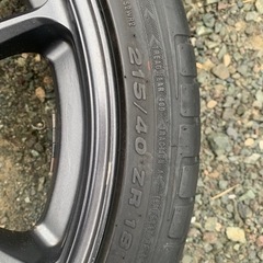 workemotion 215 40 18インチ 4本 使用感あり