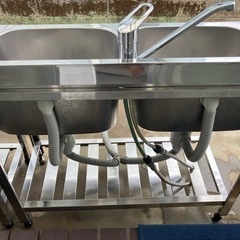 アズマ2槽シンク