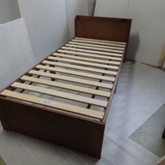 ニトリ シングルサイズ 木製ベッドフレームのみ☆札幌市白石区☆店...