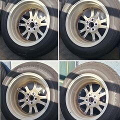 195/65R15 ADVAN dB 50プリウス純正ホイール 4本セット