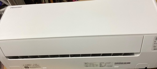 個数限定！ハイセンス　ルームエアコン 税込価格32,980円！冷暖房時おもに6畳用 《2020年モデル Sシリーズ》 単相100V HA-S22CY-W