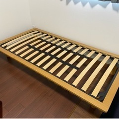 無印良品　木製　ベッド