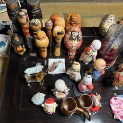 コケシや陶器の日本人形etc...