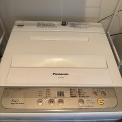 【ジャンク品】全自動洗濯機 NA-F60B9  Panasonic