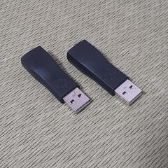 USBオスメスアダプター2個
