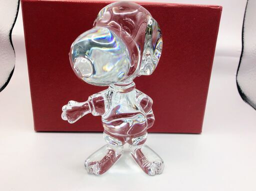 Baccarat バカラ フレンドリースヌーピー｜クリスタル