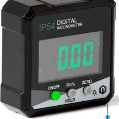 デジタル角度計 IP54 防水防塵 LCD液晶画面 自動電源オフ...