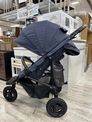 ★値下げしました！美品❗【エアバギー】COCO  3輪ベビーカー  ［空気入れ・レインカバー・取扱説明書付き］自社配送時代引き可※現金、クレジット、スマホ決済対応※
