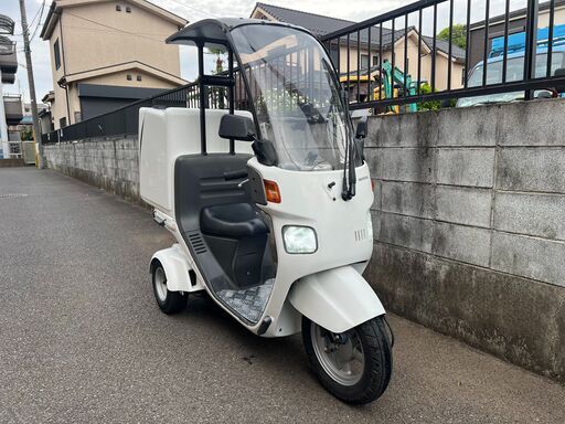 値下げ！美品！ジャイロキャノピー TA03-11  普通免許 4スト グリップヒータースマホホルダー USB付き！デリバリー用途に大活躍！