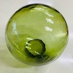 浮玉　ガラス球　昭和レトロ