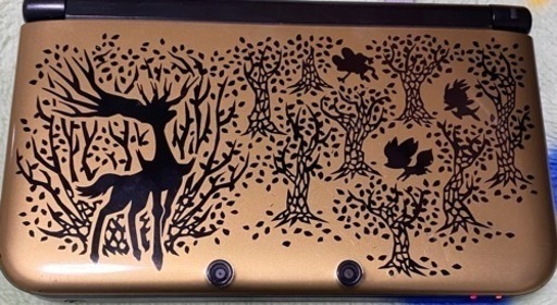 ポケモンセンターオリジナル] ニンテンドー3DS LL ポケットモンスター Y パック プレミアムゴールド　ポケモンバンク入り