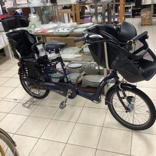 Maruishi  マルイシ　ふらっかーずシュシュ　チャイルドシート付き自転車　20インチ　3段変速