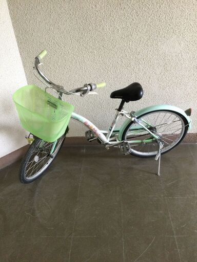 【北見市発】Star escort ジュニア自転車 A21001716 20インチ 緑 (E2742awraY)