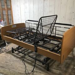 5/28終 Granz グランツ 介護用電動ベッド SH-1185M リクライニング 昇降 背上げ 脚上げ 説明書付き 動作確認済み 24e菊TK