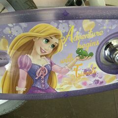 【北見市発】Adventure begins with Friends ラプンツェル ジュニア自転車 G2001032358 16インチ 紫 (E2743wY)