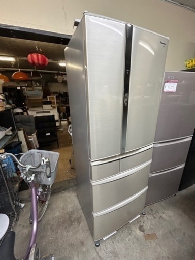 万代店　Panasonic 冷蔵庫 451L NR-F455T-S