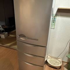 SANYO ノンフロン冷凍冷蔵庫 SR-361P (S)　3ドア...