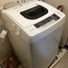 日立/5キロ洗濯機/2016年7月購入