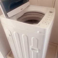【✨2022年製　5.5kg✌️ハイアール洗濯機　使用丸一年　セ...
