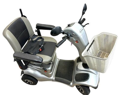 フランスベッド シニアカー reha tech S141 ハンドル型電動車いす 定価約41万 動作確認済 付属あり
