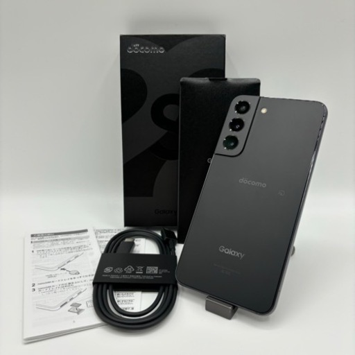 美品 ギャラクシー Galaxy S22 本体 SIMフリー ブラック サムスン