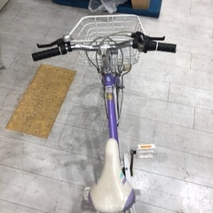 子供用自転車ASAHI20インチSTJ017973パープルキズ有り【トレファク堺