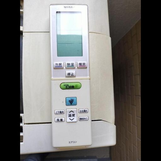 2012年製　SHARPプラズマクラスターエアコン 美品 シャープ エアコン プラズマクラスター 2012年製 20畳 200V