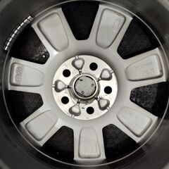 新車外し 三菱 デリカD:5 後期 純正ホイール 18インチ 4本 7J5HPCD114.3+38 ブラポリ アウトランダー流用可　(VHD421)